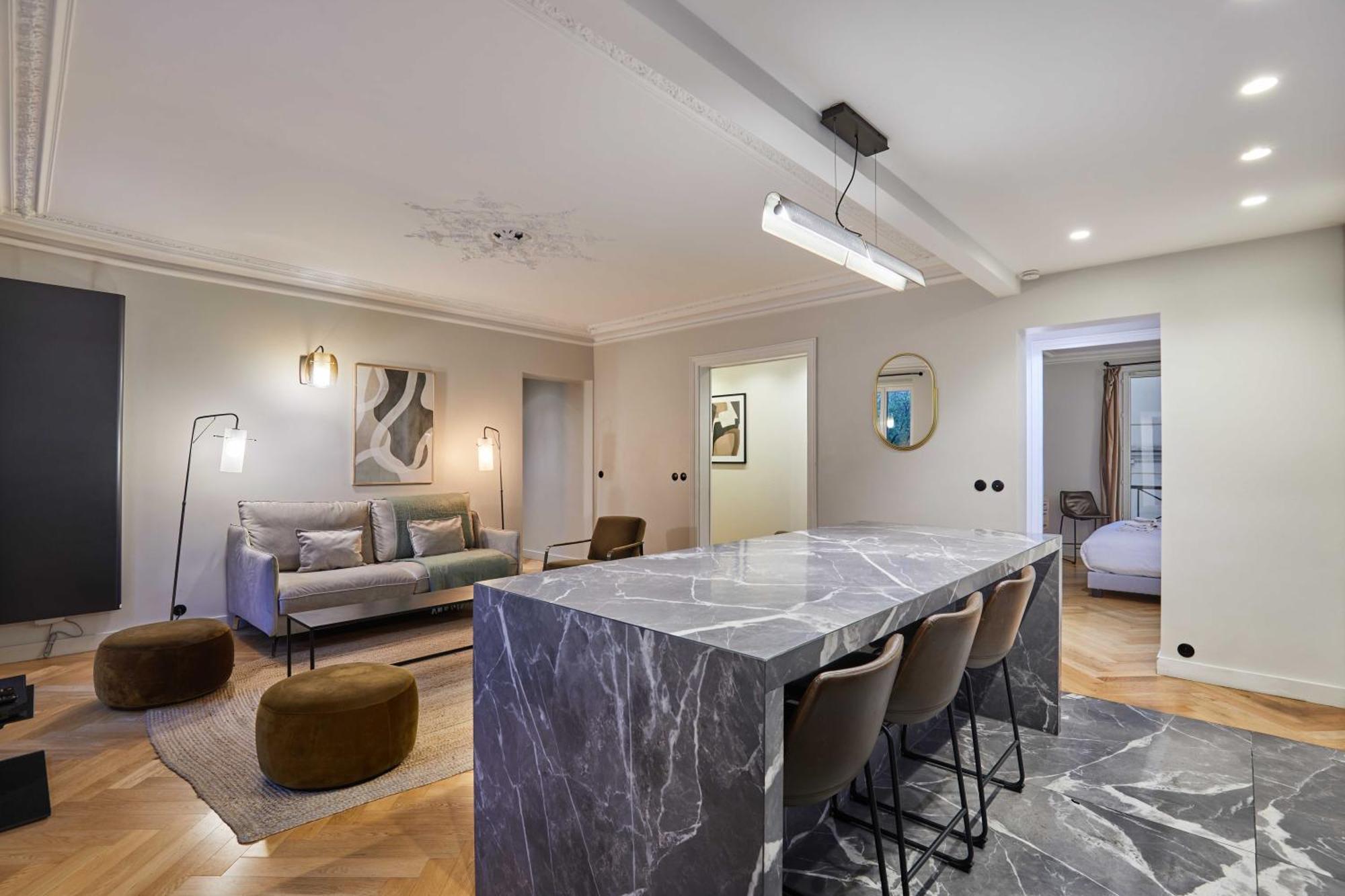Magnificent Apartment - 3Br- 8P - Batignolles Párizs Kültér fotó