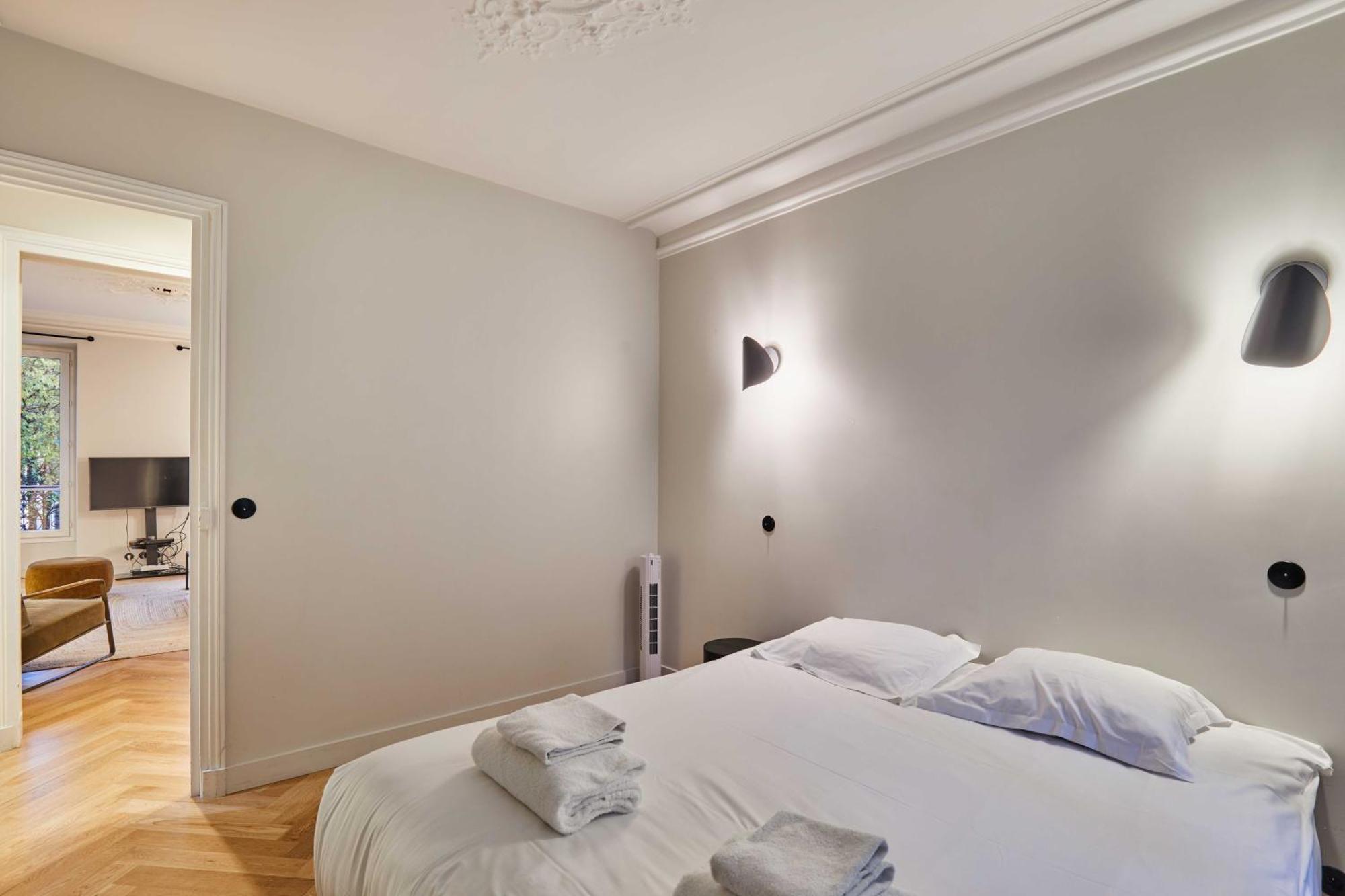 Magnificent Apartment - 3Br- 8P - Batignolles Párizs Kültér fotó